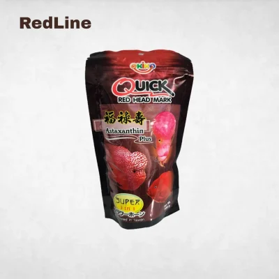 غذای ماهی فلاور هورن OKIKO مدل Quick Red Head Mark