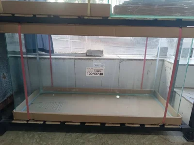 آکواریوم شیشه‌ای آکوا 100×55×40 سانت | شیشه 10 میلی‌متری